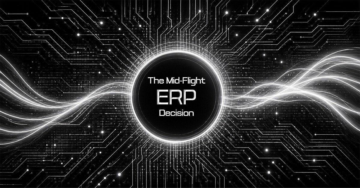 The Mid Flight ERP Decision What to Do